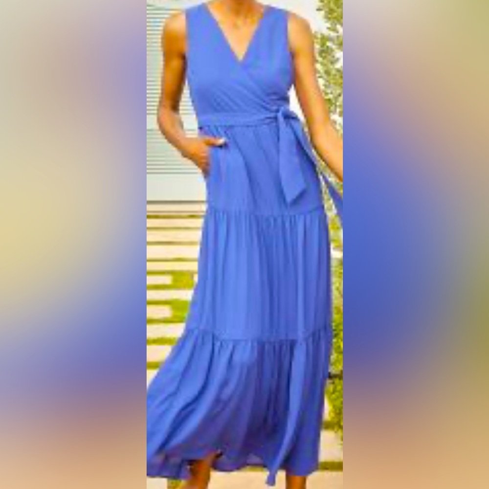 Lavinia Maxi Dress by J. McLaughlin- worn once, excellent condition